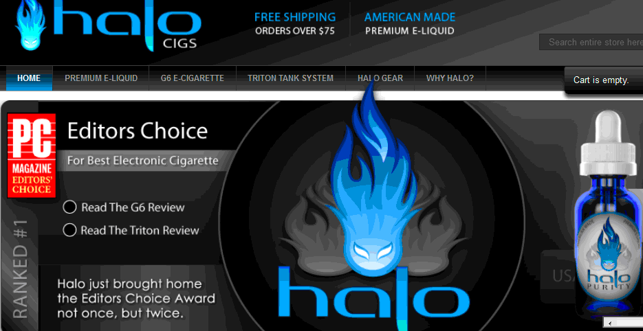 Halo e Cigs'