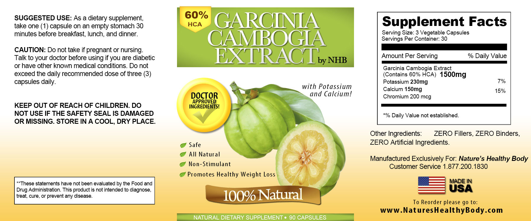 Garcinia Cambogia USA'