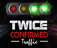 The Twice Confirmed Traffic Logo