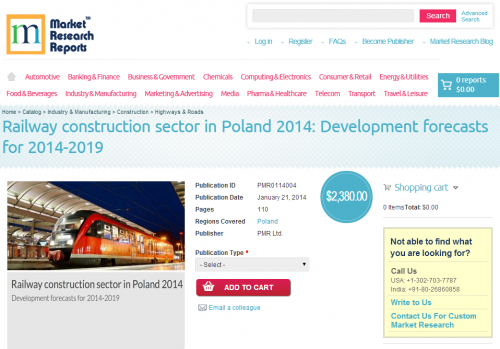 Railway Construction Sector in Poland 2014'