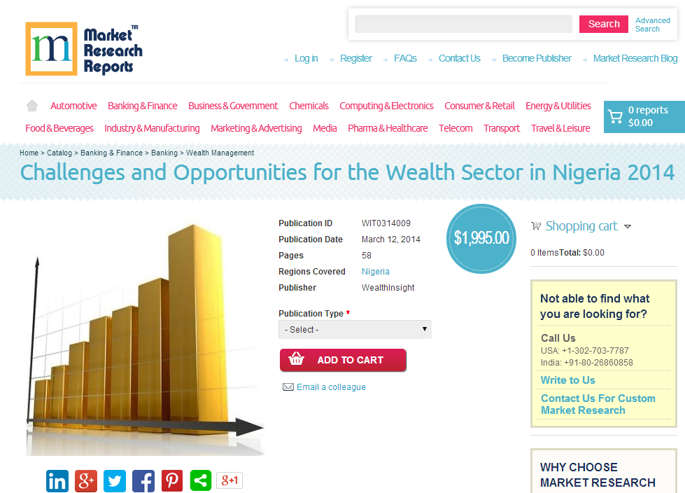 Challenges and Opportunities for the Wealth Sector in Nigeri'