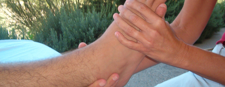 Foot massage'