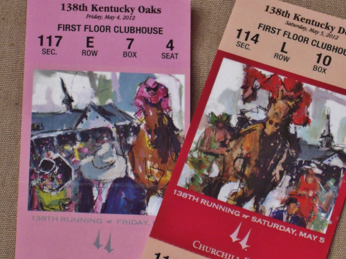 Packages Come With Authentic Tickets to the Race'