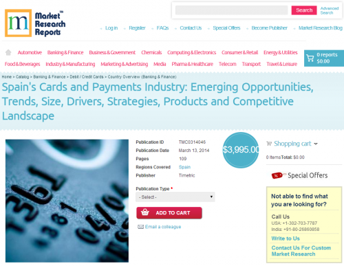 Spain Cards and Payments Industry'