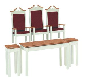 Adirondack Direct - Colonial Scroll Cap Style Pulpit &amp;am'