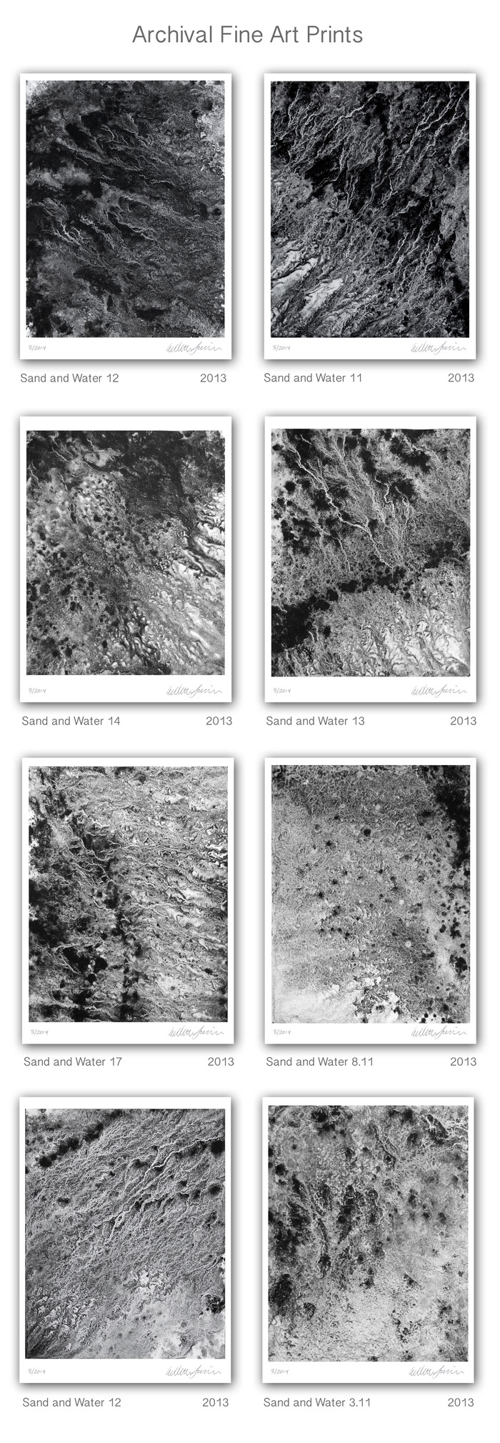 &ldquo;Sand and Water - Ink Painting with Nature.&rd