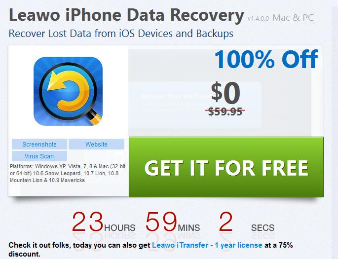Free iPhone Data Recovery