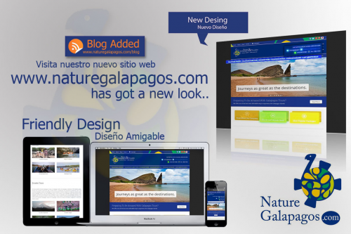New Design of Website Launched for Nature Galapagos'