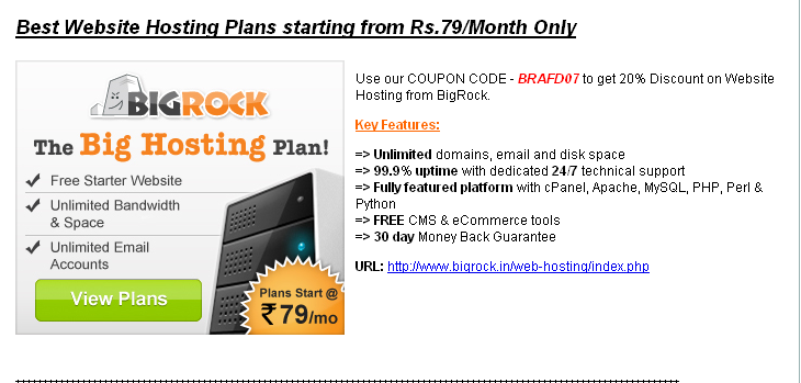 Web Hosting Companies'