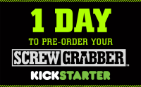 Screw Grabber Meets Kickstarter Funding Goal