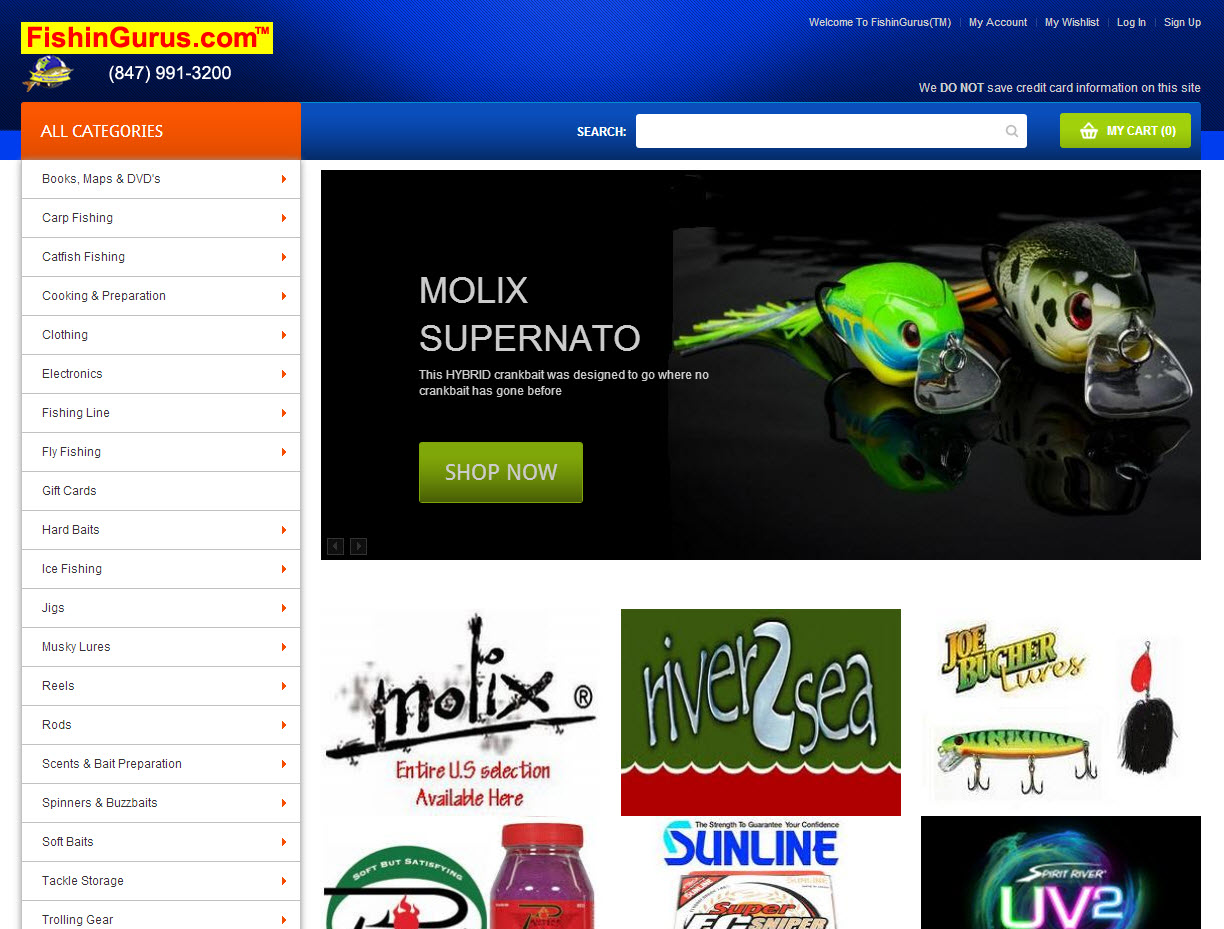 Website FishinGurus.com Anglers International Resources