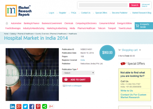 Hospital Market in India 2014'