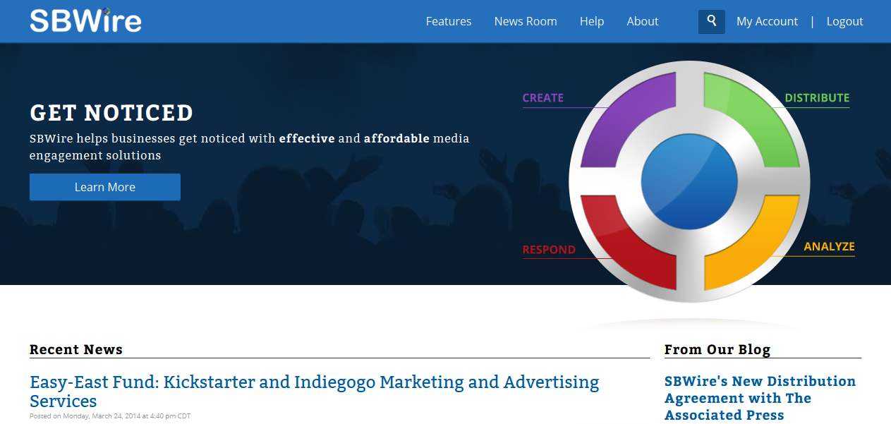 SBWire 6 - New Home Page'