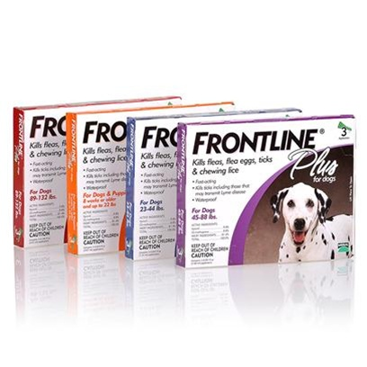 Frontline plus for my dogs'