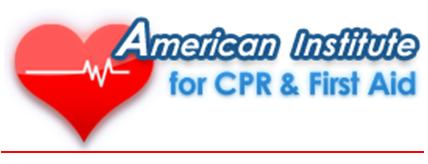 American Institute for CPR &amp; First Aid'