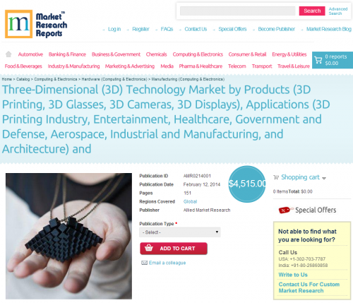 Three-Dimensional (3D) Technology Market'