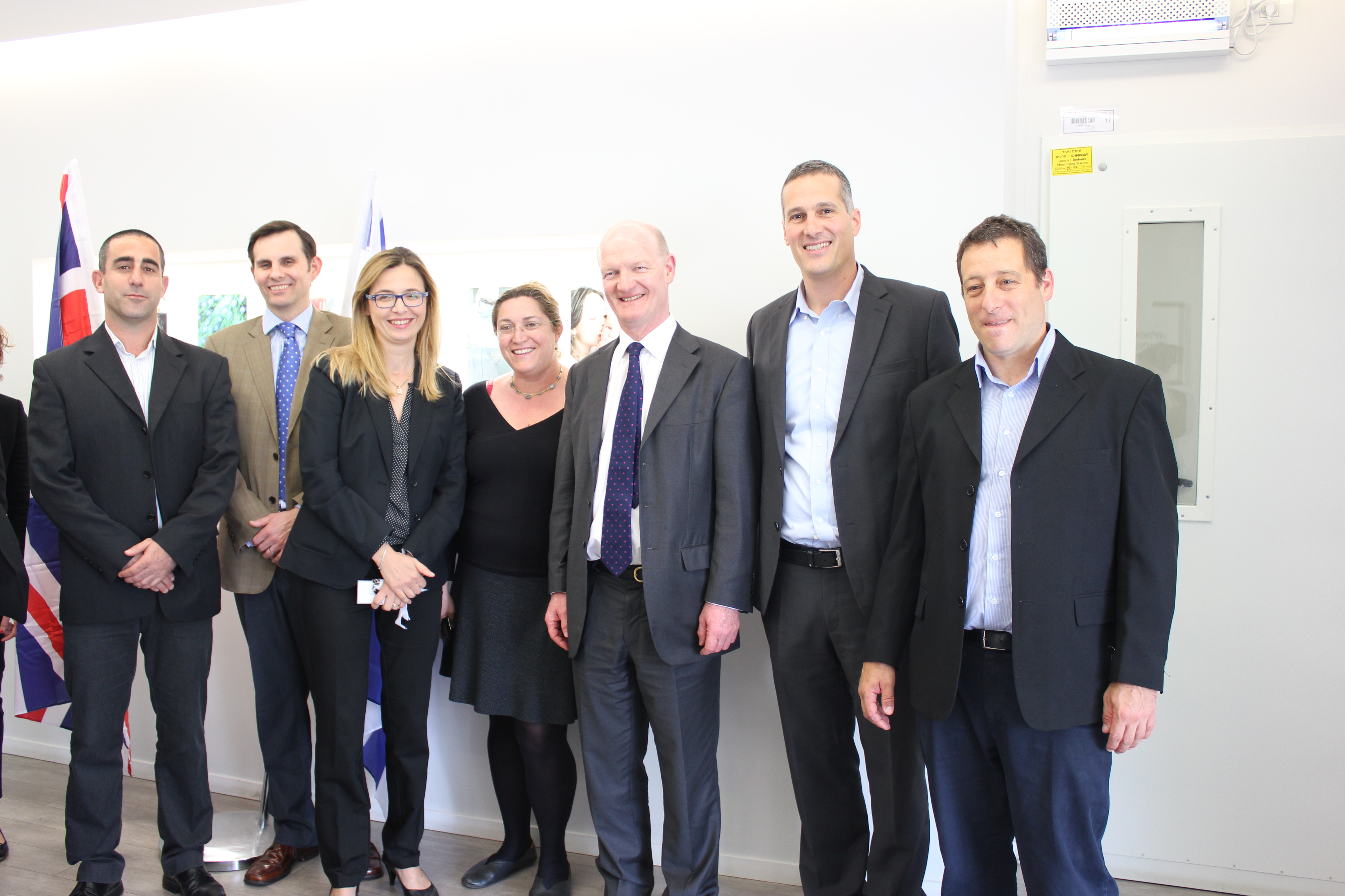 Pluristem group photo with UK Delegates