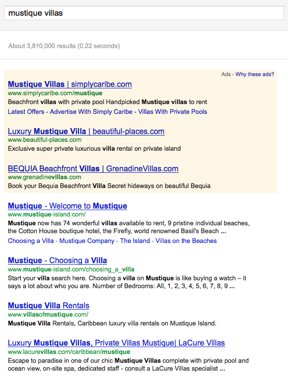 Search without +1'
