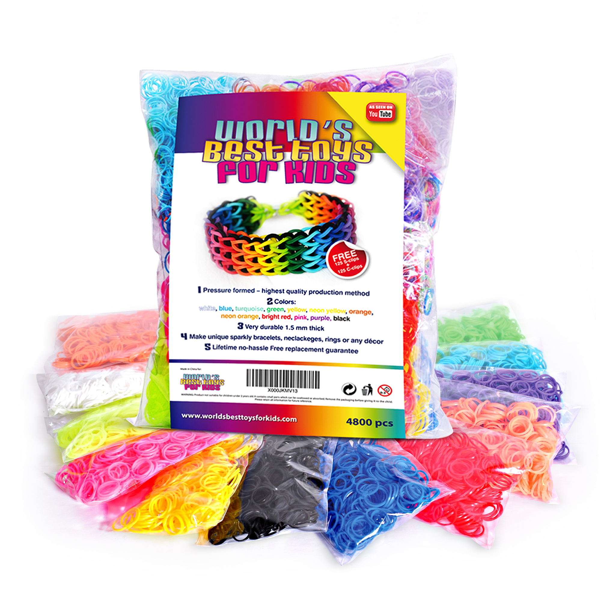 Rainbow Loom Rubber Band'