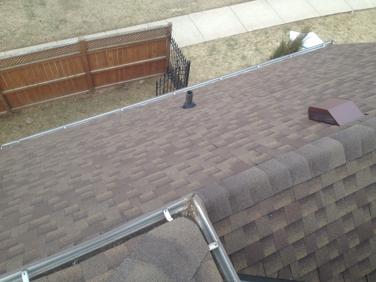 D'Angelo and Sons Roofing hard at work.'