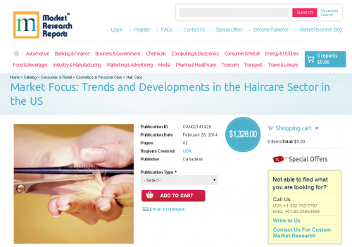 Trends and Developments in the Haircare Sector in the US'
