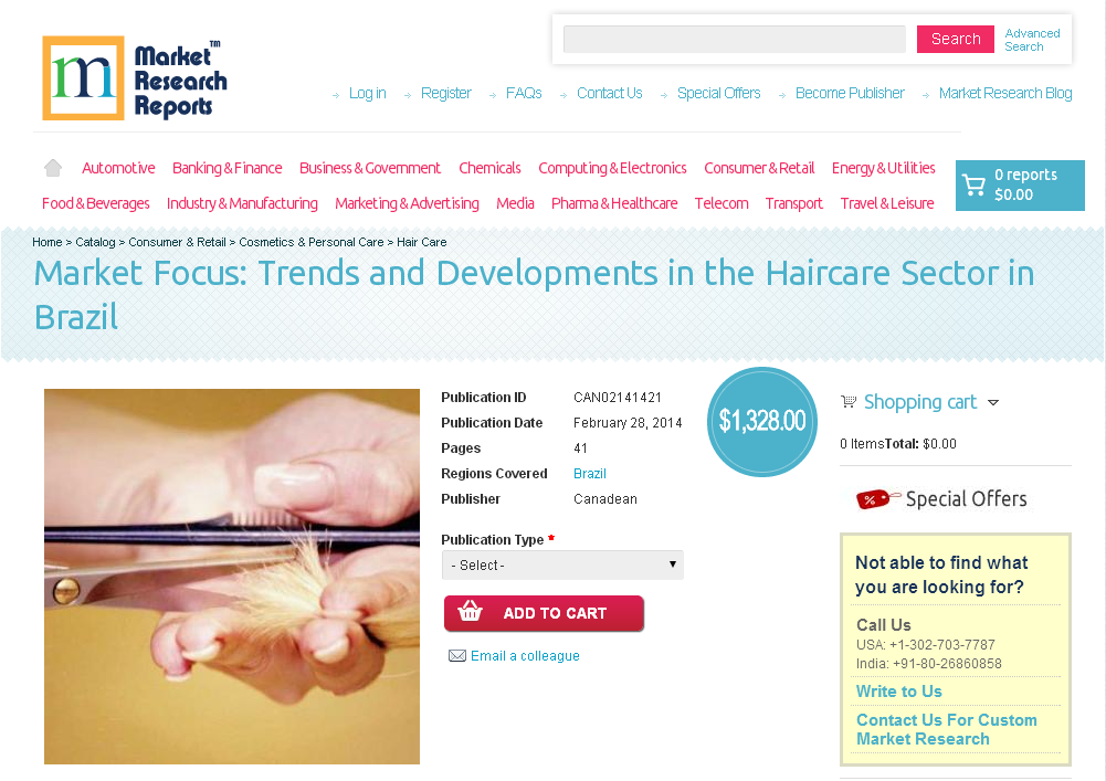 Trends and Developments in the Haircare Sector in Brazil'