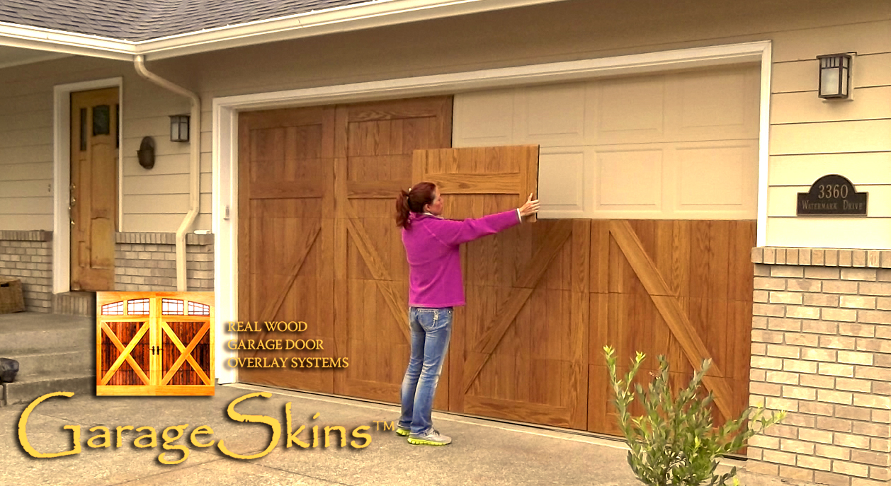 GarageSkins real wood overlay