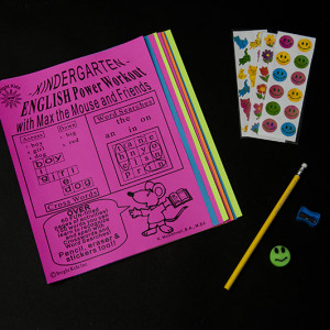 bright kids inc kindergarten english kit'