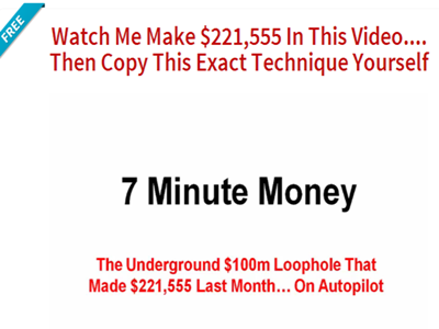 7 Minute Money Reviews by Brad Jackson'