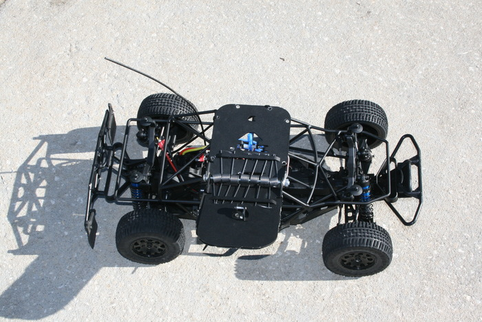 RhinoForce installed on short course truck.'