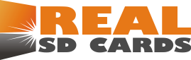 Website Logo for RealSDCards.com'