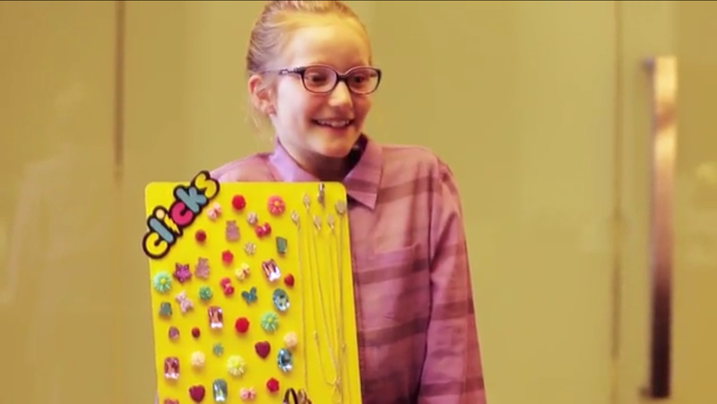 Clicks Kidpreneur, Lucja, inspired the fun.'