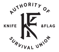 Knife & Flag Logo