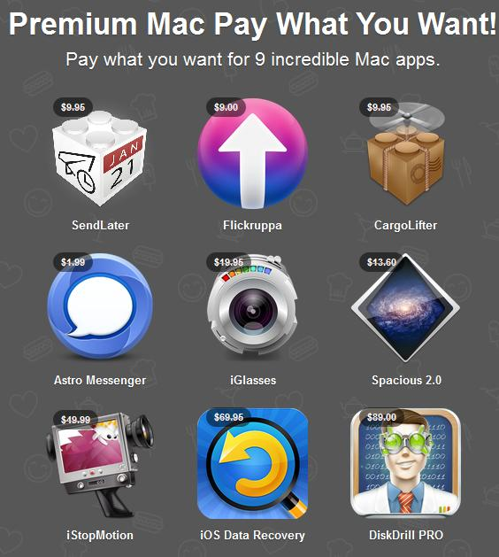 Pay what you want for 9 incredible Mac apps