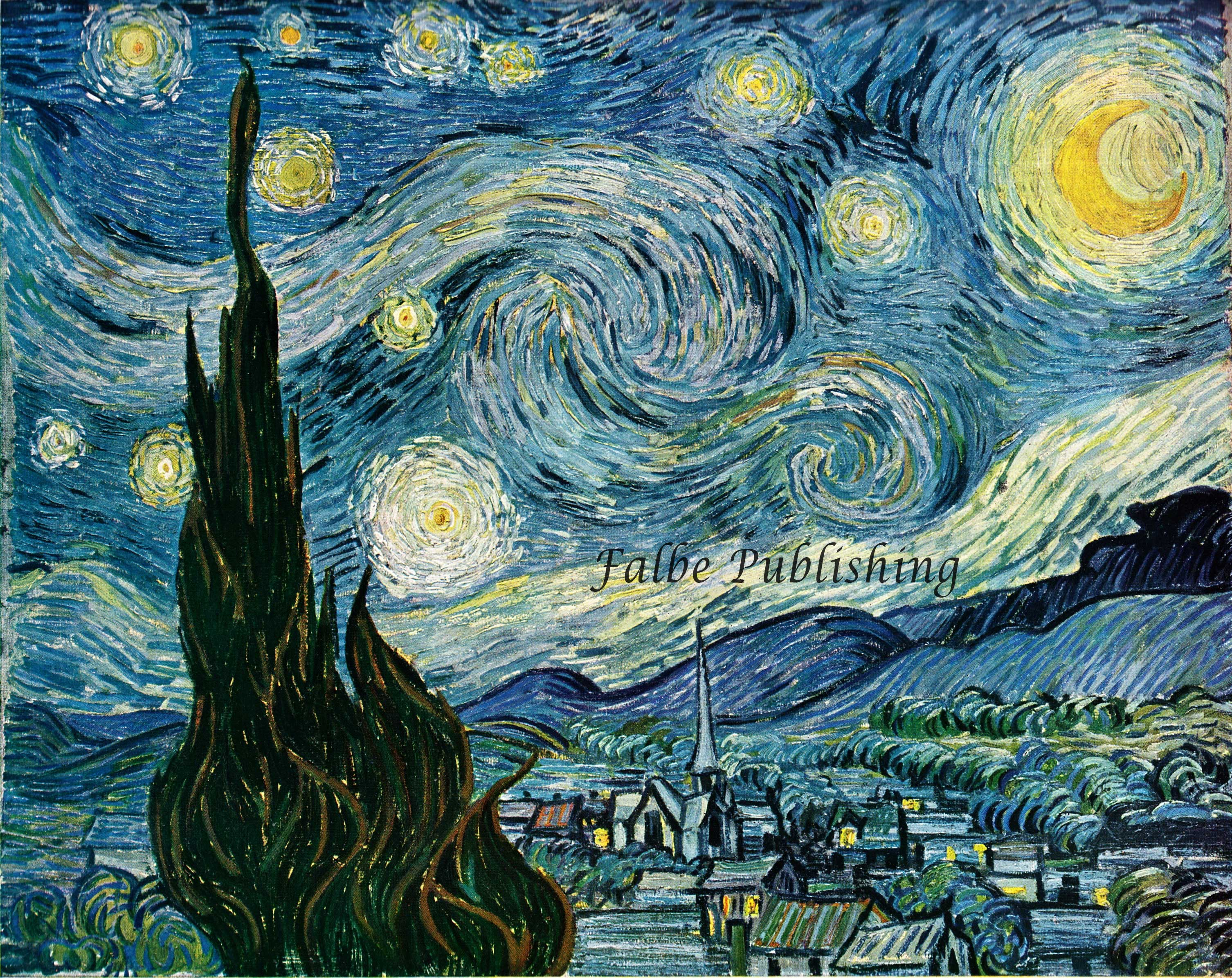 Starry Night by Vincent Van Gogh