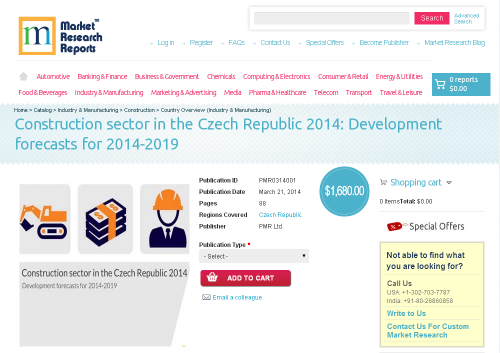 Construction sector in the Czech Republic 2014'
