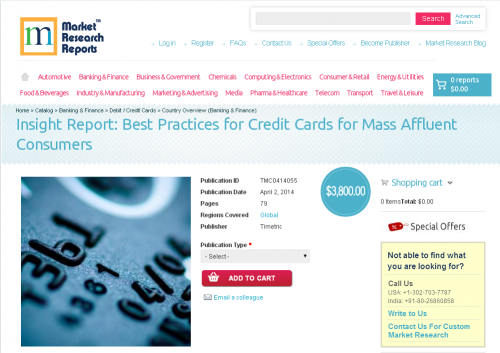 Best Practices for Credit Cards for Mass Affluent Consumers'