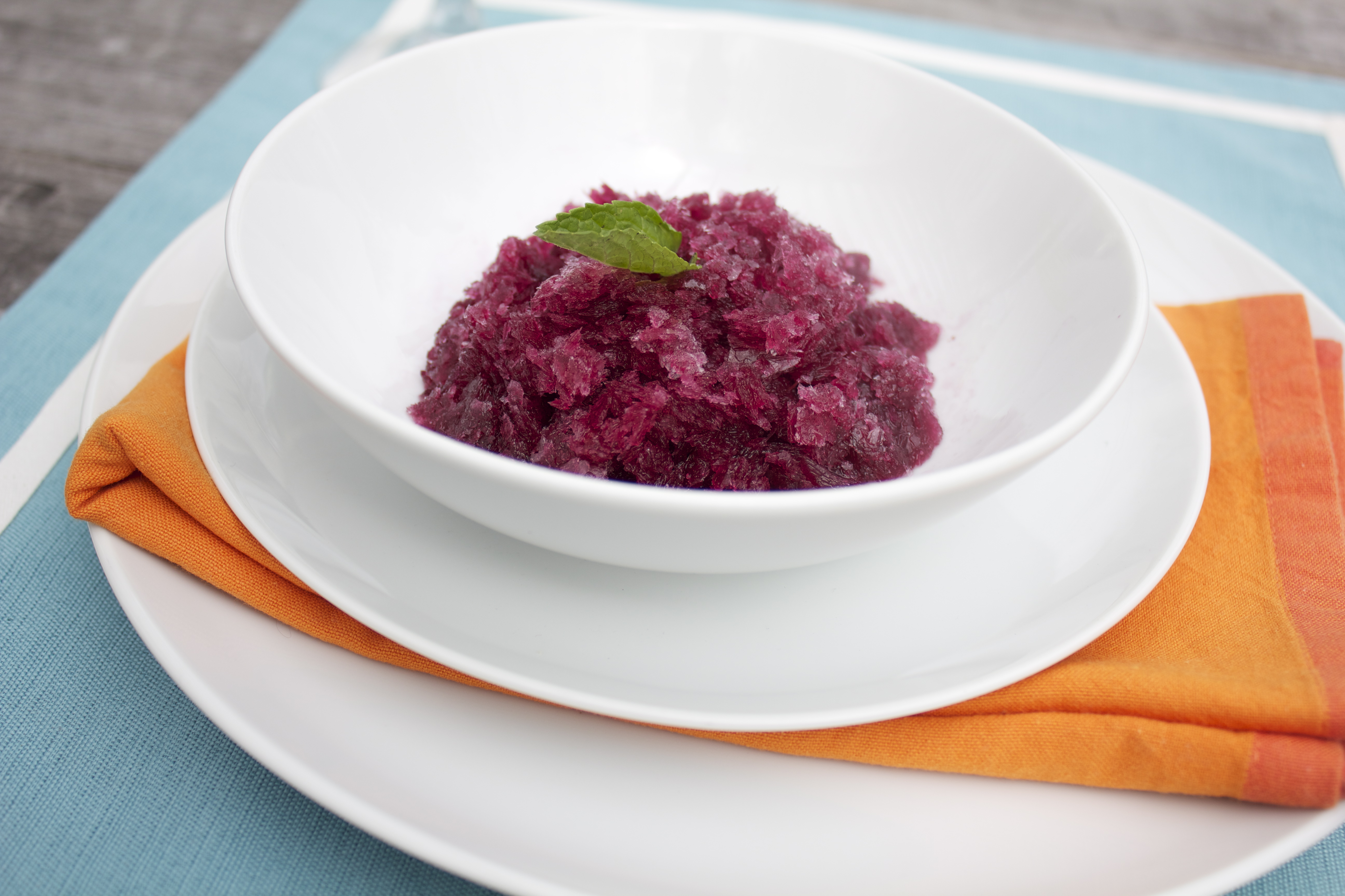 Red Wine &amp; Citrus Granita