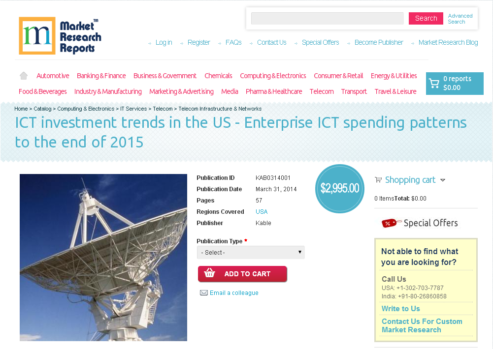 ICT investment trends in the US'