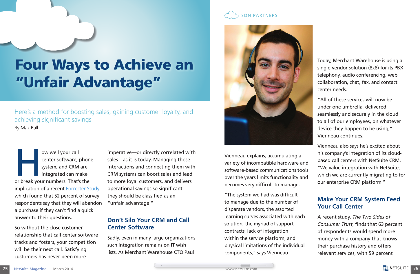 Four Ways to Achieve an Unfair Advantage