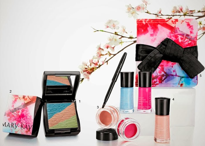 Mary Kay Catalog Spring Cosmetic products'