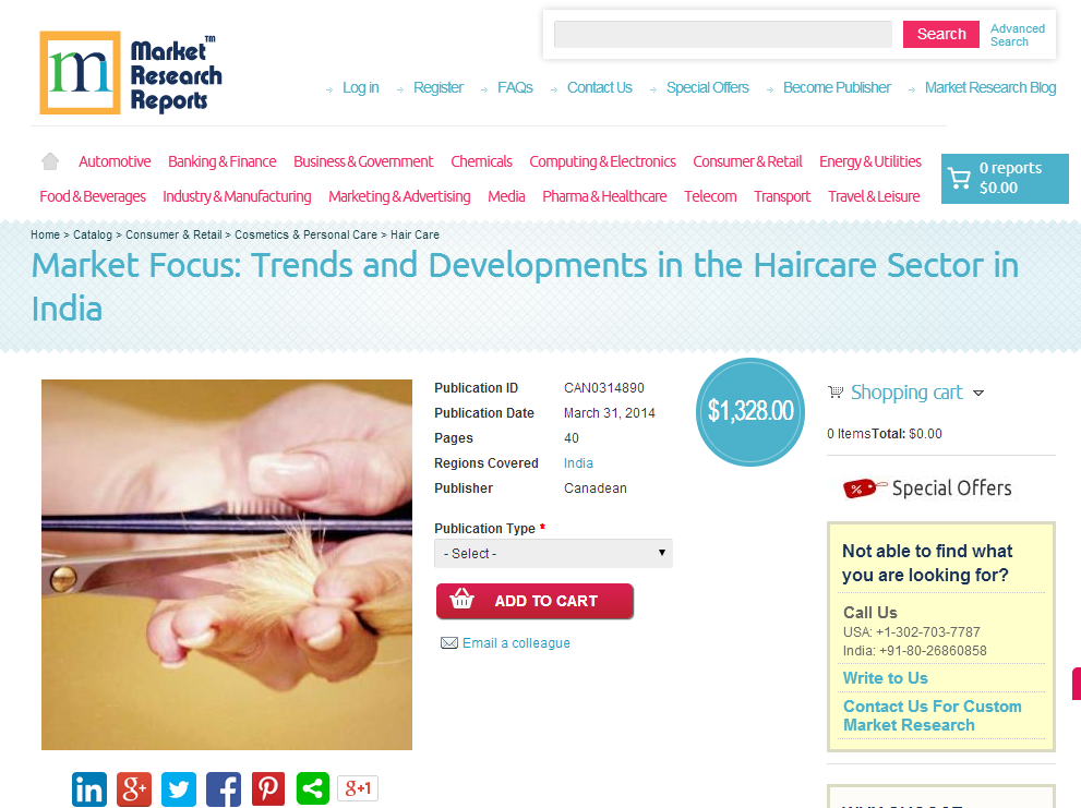 Haircare Sector in India - Trends and Developments'