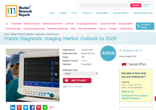 France Diagnostic Imaging Market Outlook to 2020'