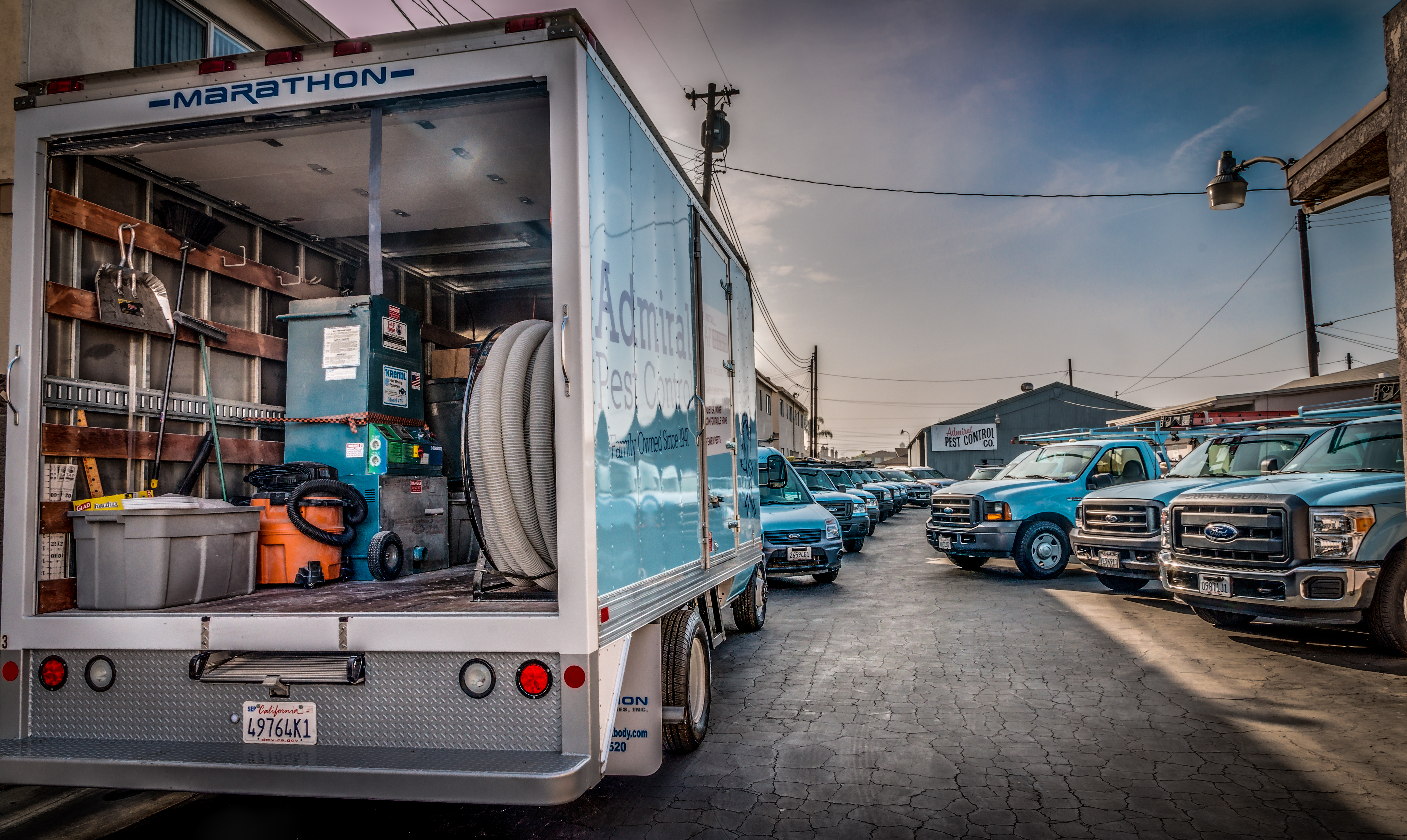 Admiral Pest Control - Trucks