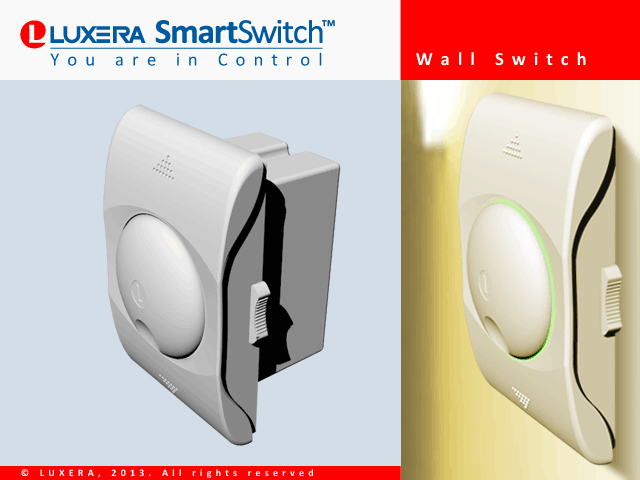 Luxera SmartSwitch Lighting Automation System'