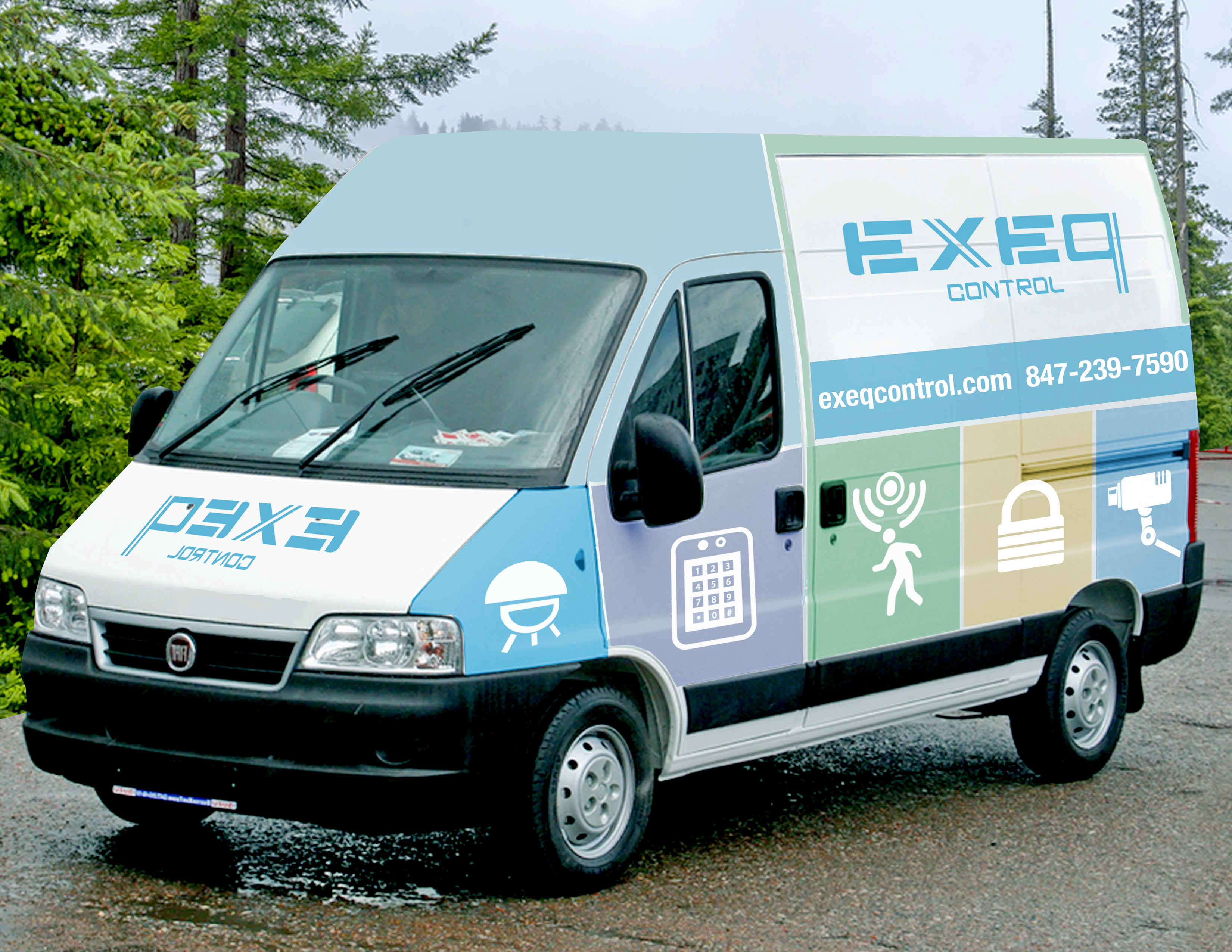 One of the Finalists: Exeq Control Truck'