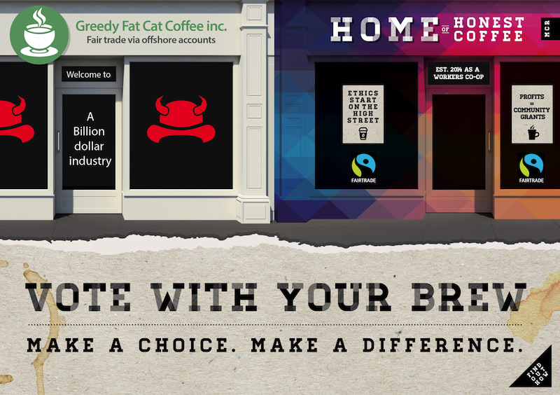 Location for &amp;quot;The Home of Honest Coffee&amp;quot;'