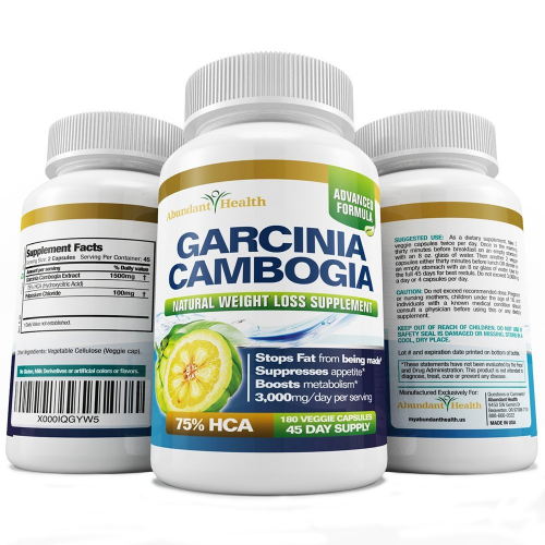 Garcinia Cambogia Supplements 75 HCA'