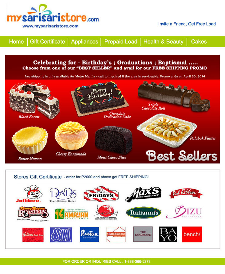 Sending  Gift to Philippines Is Made Easy by Mysarisaristore'