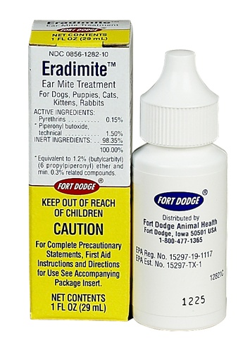 Eradimite Ear Mite Treatment &amp;amp; Dosage'